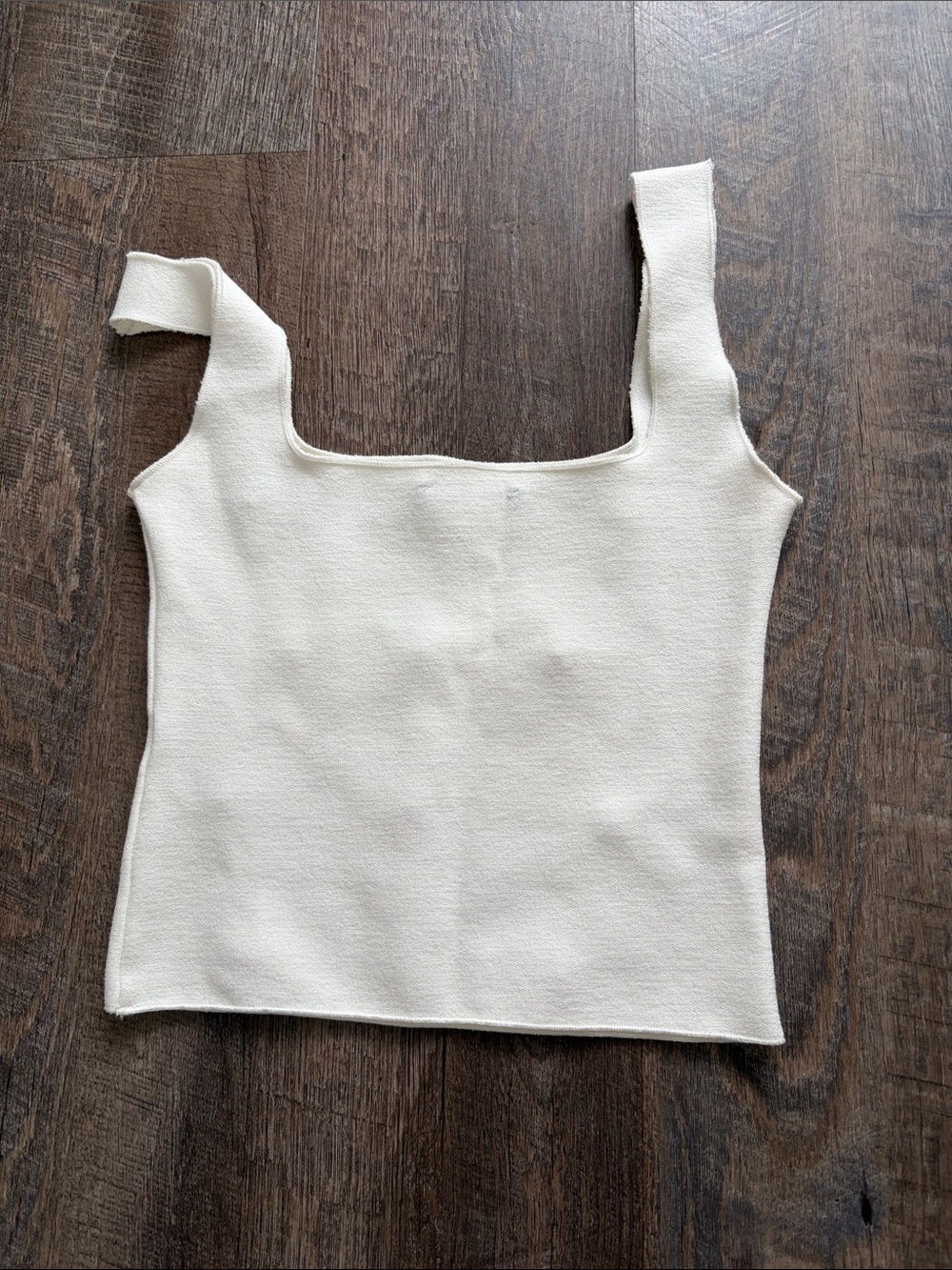 White beaded top - Picture 3 of 3